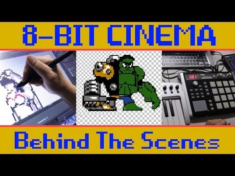 Sneak Peeks & Techniques : Behind the Scenes of 8-BIT CINEMA