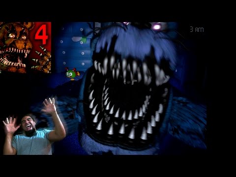 NEVER SO SCARED IN MY LIFE | Five Nights At Freddy's 4 - Part 1