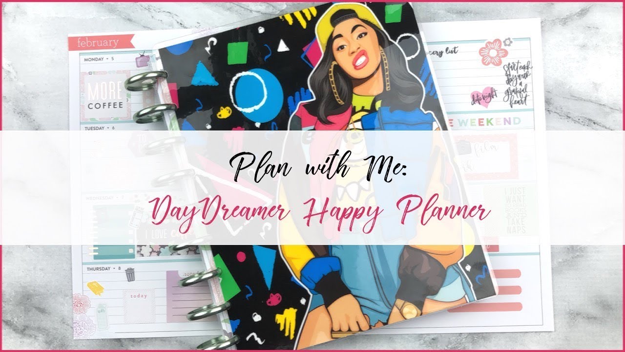 Plan with Me | Daydreamer Happy Planner Feb 5-11 | Organized with Olivia