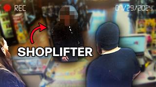 We CAUGHT A SHOPLIFTER in Our Game Store