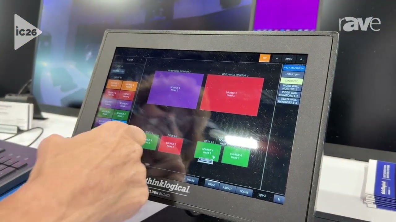 InfoComm 2026: Thinklogical Demos System Management Portfolio Control System