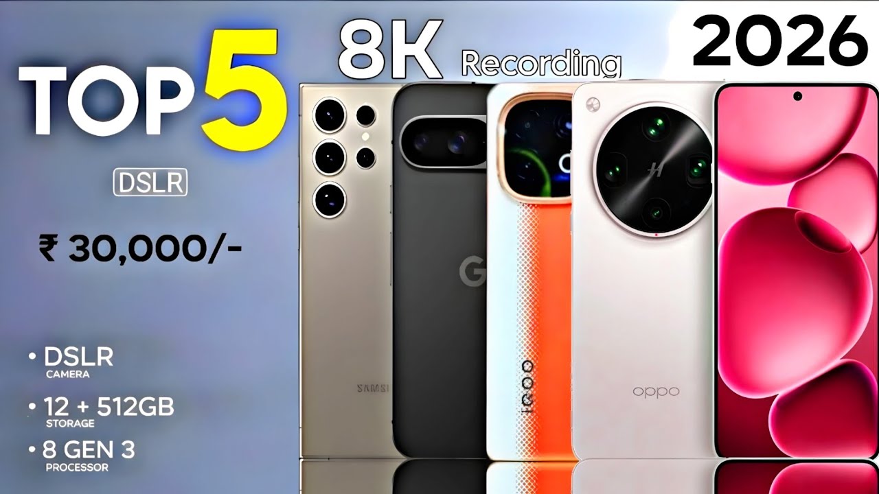 TOP 5 Best Phone under 30000 2026 | Flipkart Amazon republic day sale ...