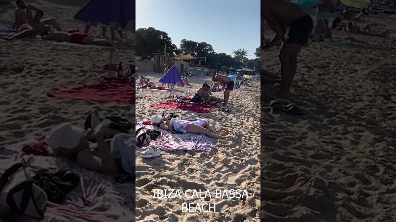 one of the best beach Ibiza Cala Bassa Beach Spain