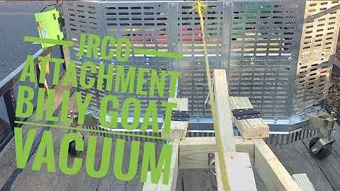 Billy goat leaf vacuum - red max blower - jrco leaf plow ,#lawncare