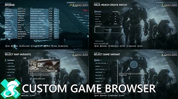 Custom Game Browser IS HERE!! In Depth Look At New MCC Feature!