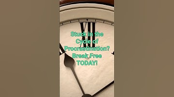 Stop Procrastinating: The Unshakable 30-Second Hack to Boost Productivity! #shorts