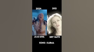 Thumbnail of Karma song Jojo siwa version vs Brit Smith version