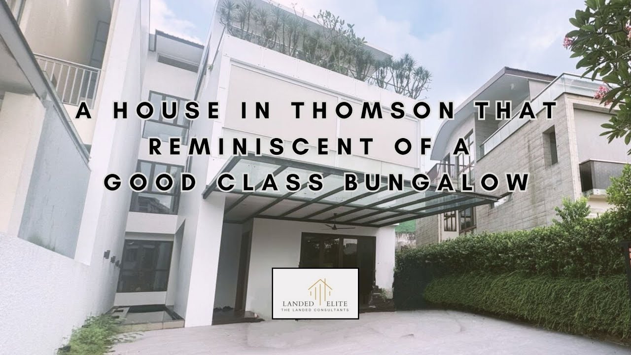 Luxury Living at Thomson Ridge reminiscent of a Good Class Bungalow ...