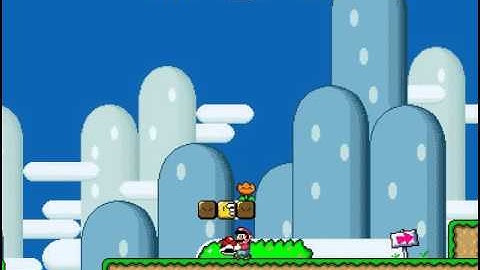 SMBX Custom Level - Another Mario World - 1-1