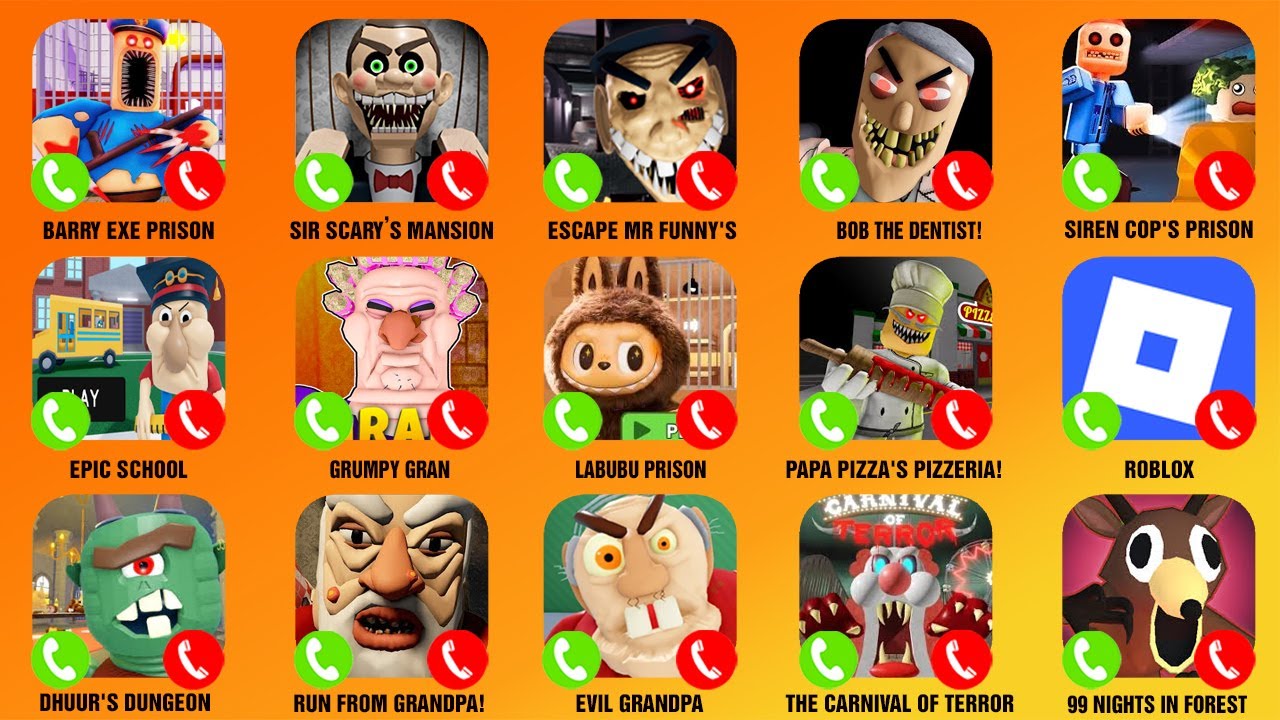 EPIC SCHOOL ESCAPE!.BARRY EXE PRISON RUN!.Escape Bob the Dentist!, Poppy Playtime, Roblox...