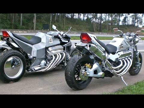 😱 Мощнейшие Мотоциклы с Моторами V8 💪!