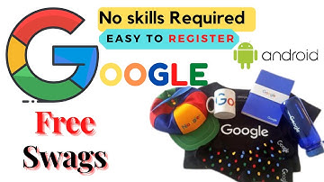 Free Google Android swags... || No skills required || AOSP #freeswags #android #google