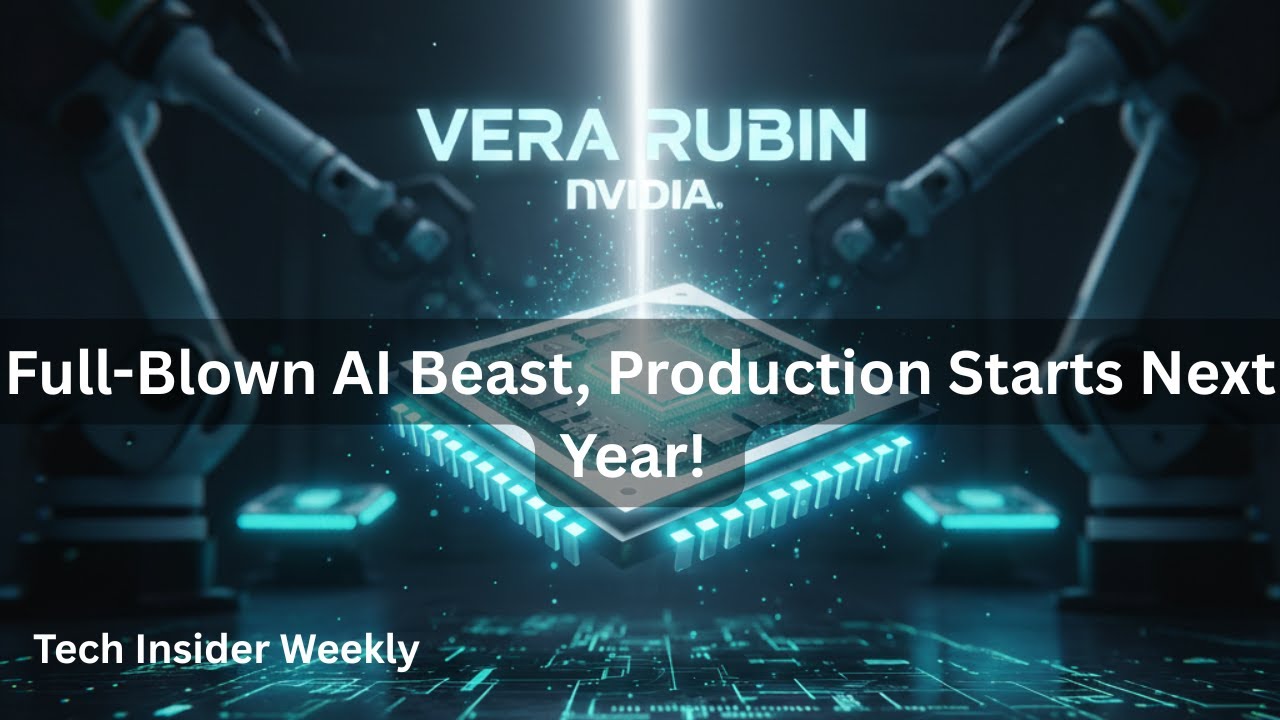 NVIDIA Vera Rubin Superchip Unveiled — Full-Blown AI Beast, Production ...