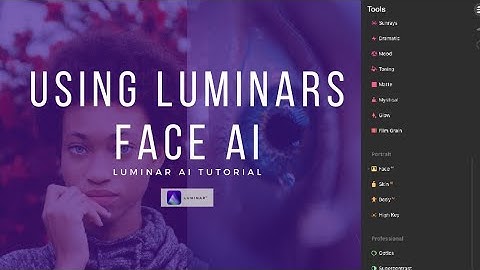 Luminar AI tutorial - How to Retouch Eyes using face ai | Ultimate Retouching Guide