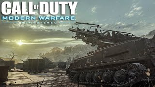 Nuclear Missiles Countdown (CONTINGENCY) Modern Warfare Remastered - 4K