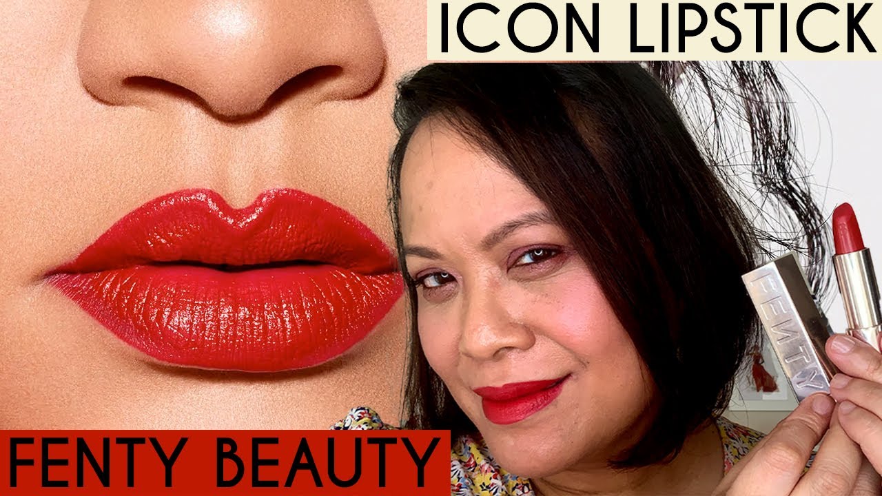 Fenty Beauty Icon Lipstick The MVP, Ballin' Babe, Scholar Sista Try