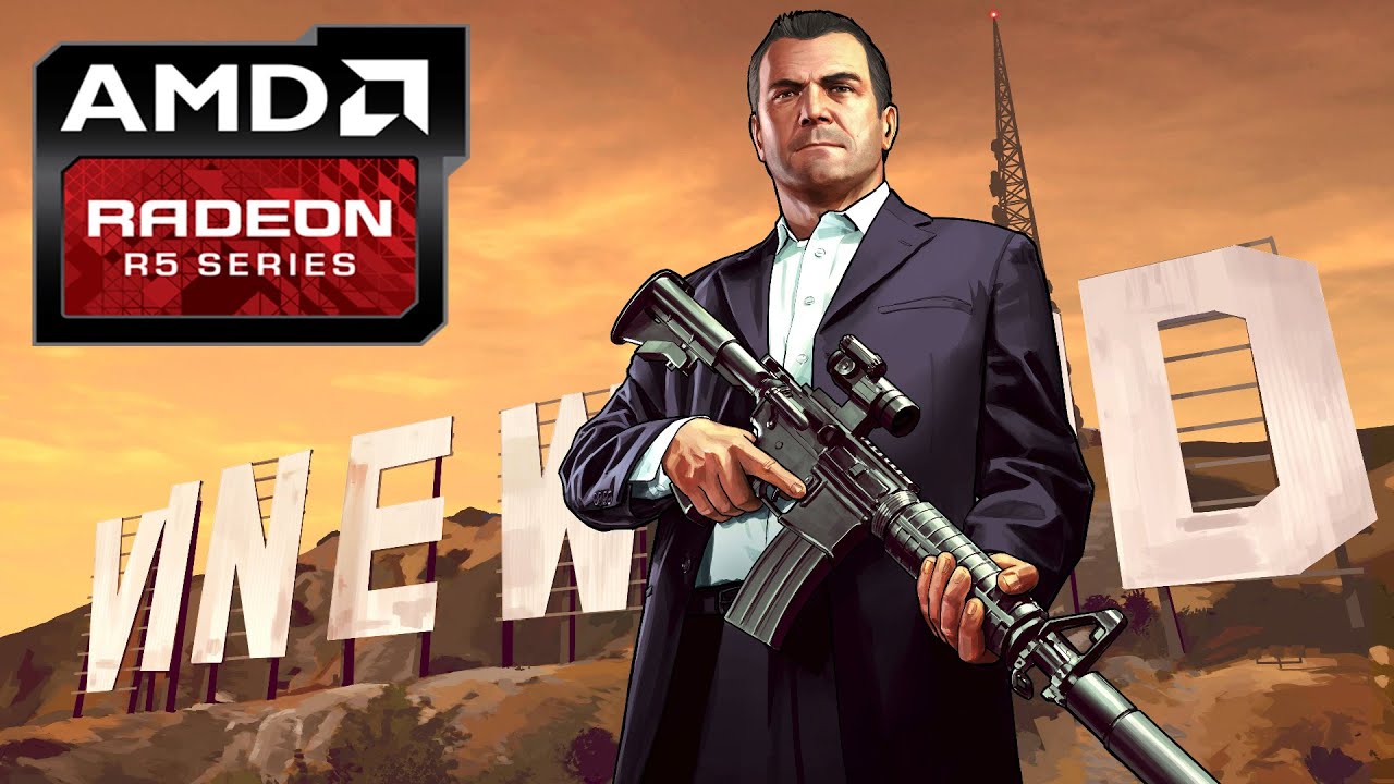 Amd Radeon R5 240 Driver AMD Radeon R5 240 - GTA V - YouTube