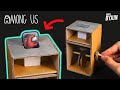 박스로 만든 어몽어스 벤트쇼 오토마타 | 돌리면 자동으로 벤트쇼를 한다!? | Making Among us Automata with Cardboard