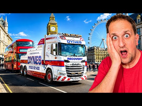 RECOVERING BROKEN DOWN LONDON BUSES IN CENTRAL LONDON | PT1