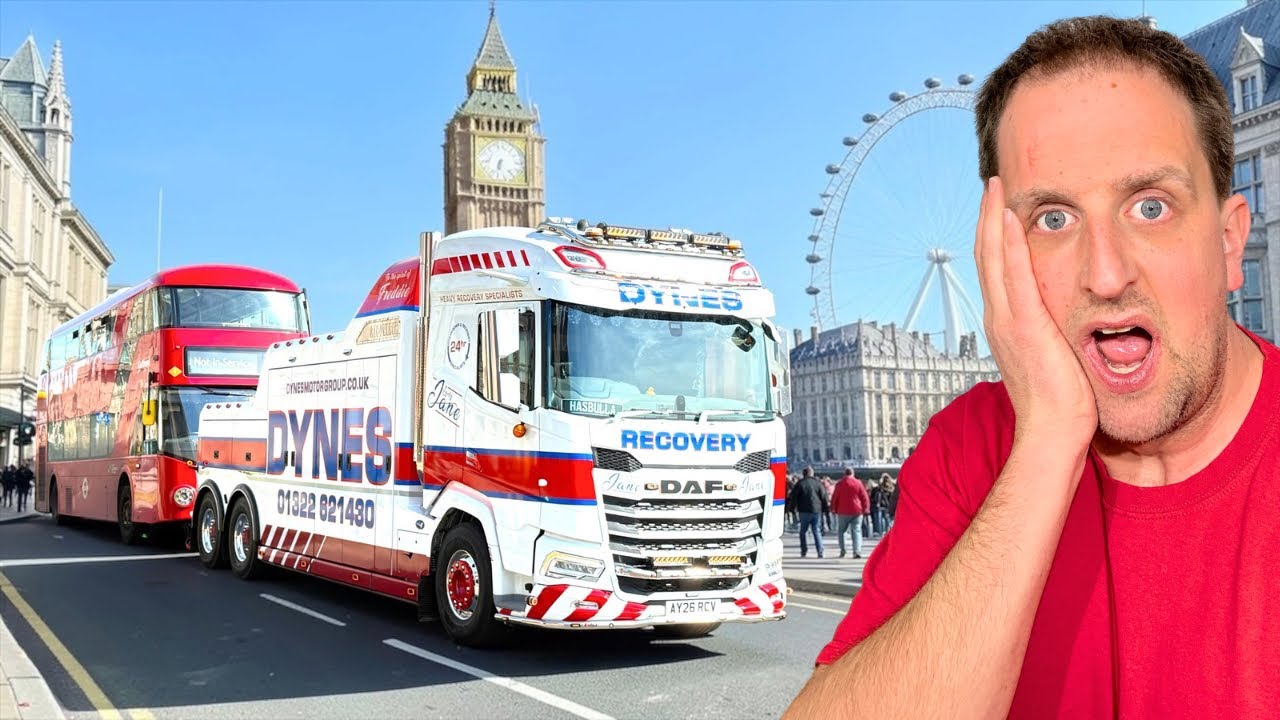 RECOVERING BROKEN DOWN LONDON BUSES IN CENTRAL LONDON!