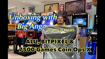 Unboxing - AT Games Legends Ultimate and BITPIXEL Unboxing 2022