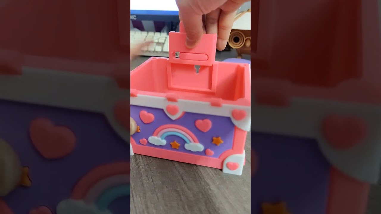 Unicorn Mechanical Treasure Chest - Free 3D Print Model - MakerWorld