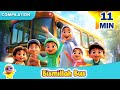 Start Your Day With Bismillah Muslim Kids Morning Nasheed Cartoon Hop On The Bus