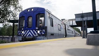 Train Sim World 4: Metro-North Railroad Train 525 to North Whtie Plains (M7A EMU)