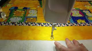 QCT5   Using Repair Pattern to check stitch location