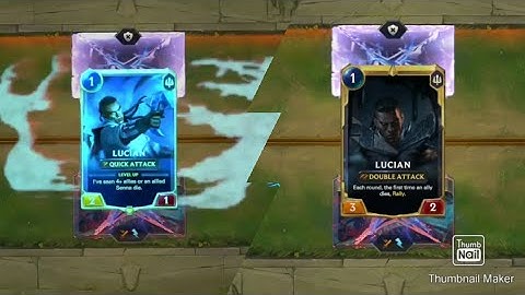 Lucian| Level up Animation|Legends of Runeterra