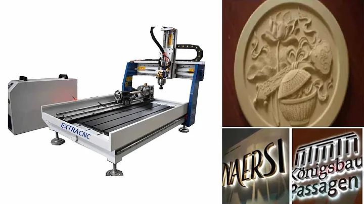 Entry Level 4th Axis Rotary Table Desktop Mini CNC Router