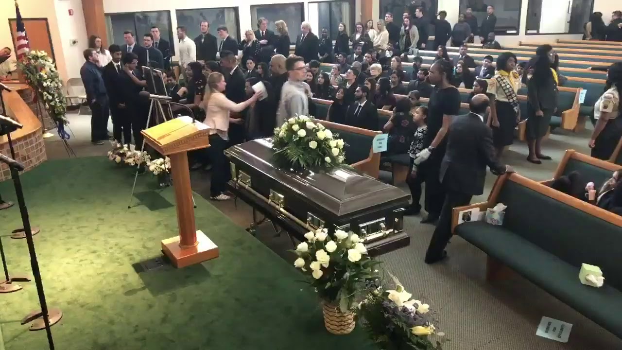 Aaron Anil Gangi Reddy Funeral Service - YouTube