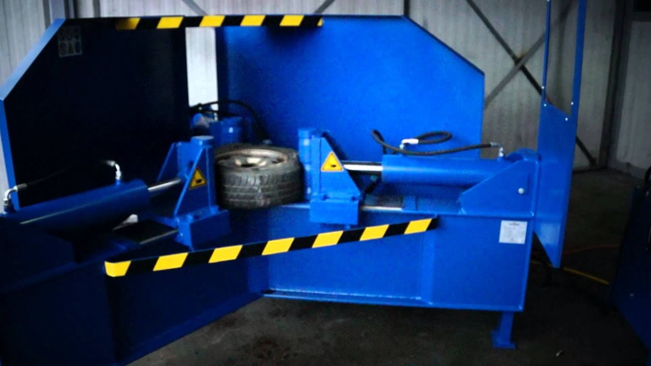 Wagner Tyre dismantler WRD 450 YouTube