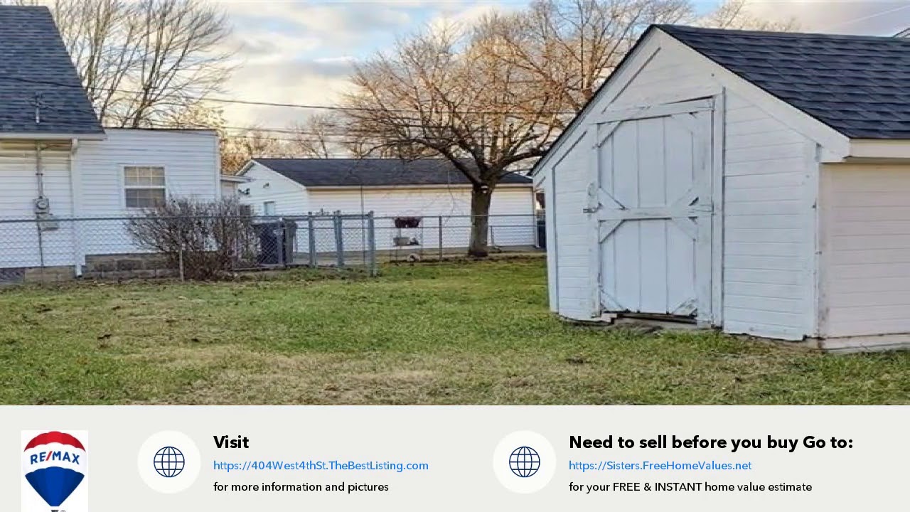 404 West 4th Street, Anderson, IN Presented by PROPERTY SISTERS OF