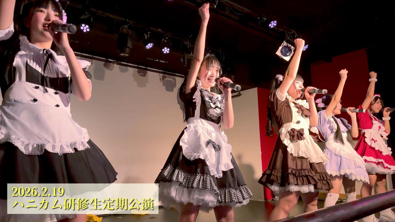 【初‼️定期公演】ハニカム研修生｜2026.2.19 ハニカム研修生定期公演