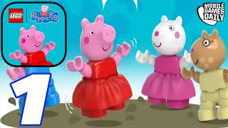 LEGO DUPLO PEPPA PIG: Playful Learning With Peppa - Gameplay Walkthrough Part 1 (iOS, Android)