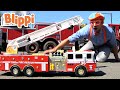 Gambar cover WOW! Blippi Explores a Fire Truck | Blippi | Learn With Blippi | Funnys & Songs