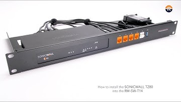 How to Rack Mount Your Sonicwall TZ80 – Install Guide with Rackmount.IT