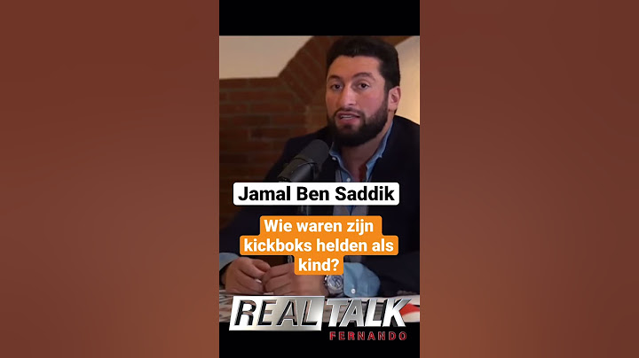Jamal Ben Saddik over de beste Kickboksers #shorts