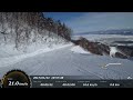 Furano Ski Resort Kitanomite Zone 12/24/2017: 4K ver enhance