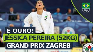 Grand Prix de Judô Zagreb - Jéssica Pereira (52kg) derrota Soumiya Iraoui com wazari e garante ouro