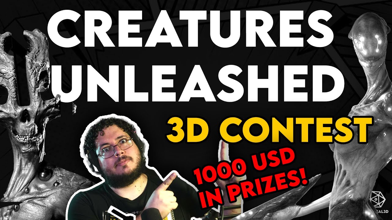 3D Contest: Creatures Unleashed! 1000 USD Prize Pool - YouTube