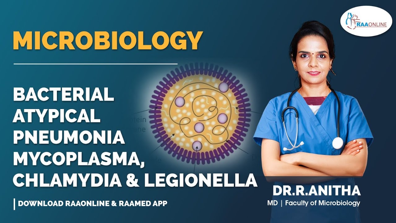 Microbiology | Bacterial Atypical Pneumonia Mycoplasma, Chlamydia ...