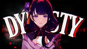 Raiden Shogun ✨ | 🎵 Dystiny | AfterEffects. #genshinimpact #aftereffects #edits