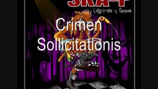 Ska-P - Crimen Sollicitationis con letra