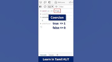 JavaScript | Interview Question | Coercion | Learn in Tamil #LiT #shorts