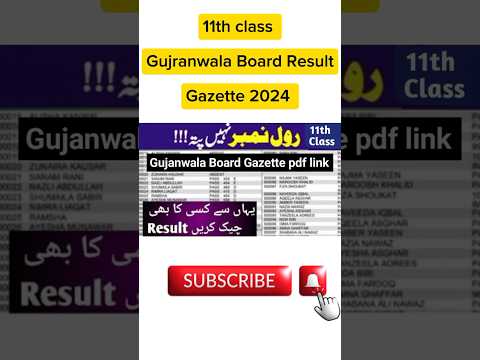 11th class result