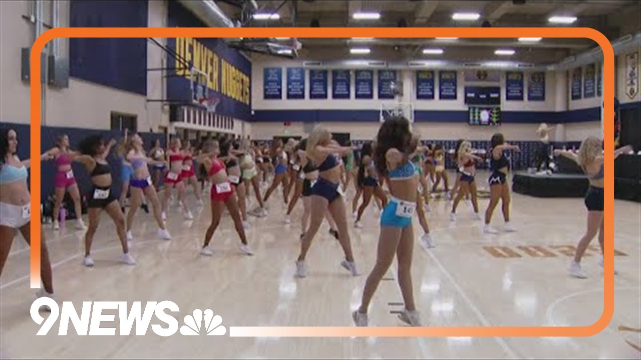 120 dancers compete for 18 spots on Denver Nuggets dance team
