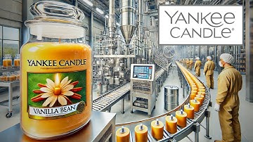 How America’s Favorite YANKEE CANDLES are Made in the Factory