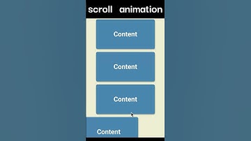 Scroll animation #shorts #coding #programming